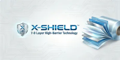 X-SHIELD™ Series: 7-9 Layer High-Barrier Co-extruded Film